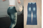 LACE FLARE DENIM