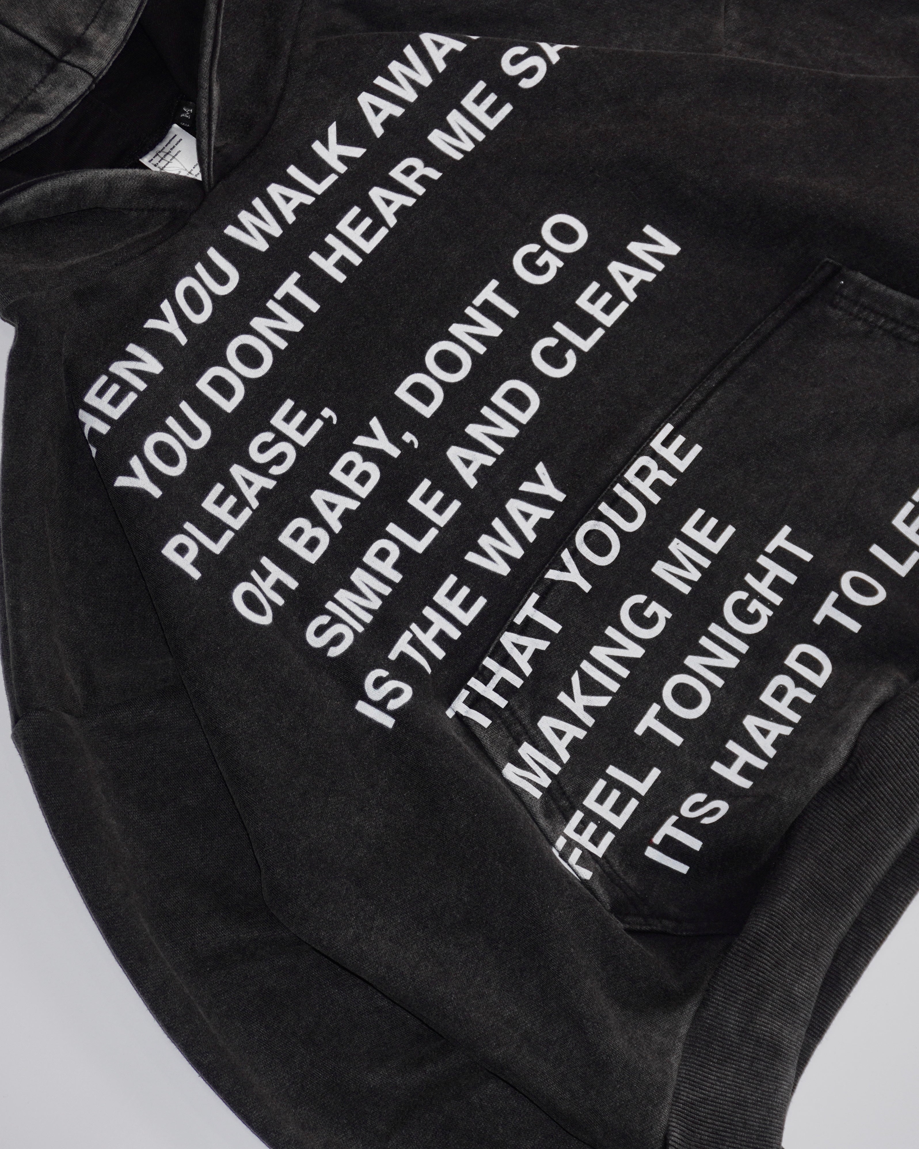 THE SONG HOODIE (PRE ORDER)