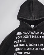 THE SONG HOODIE (PRE ORDER)