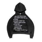 THE SONG HOODIE (PRE ORDER)